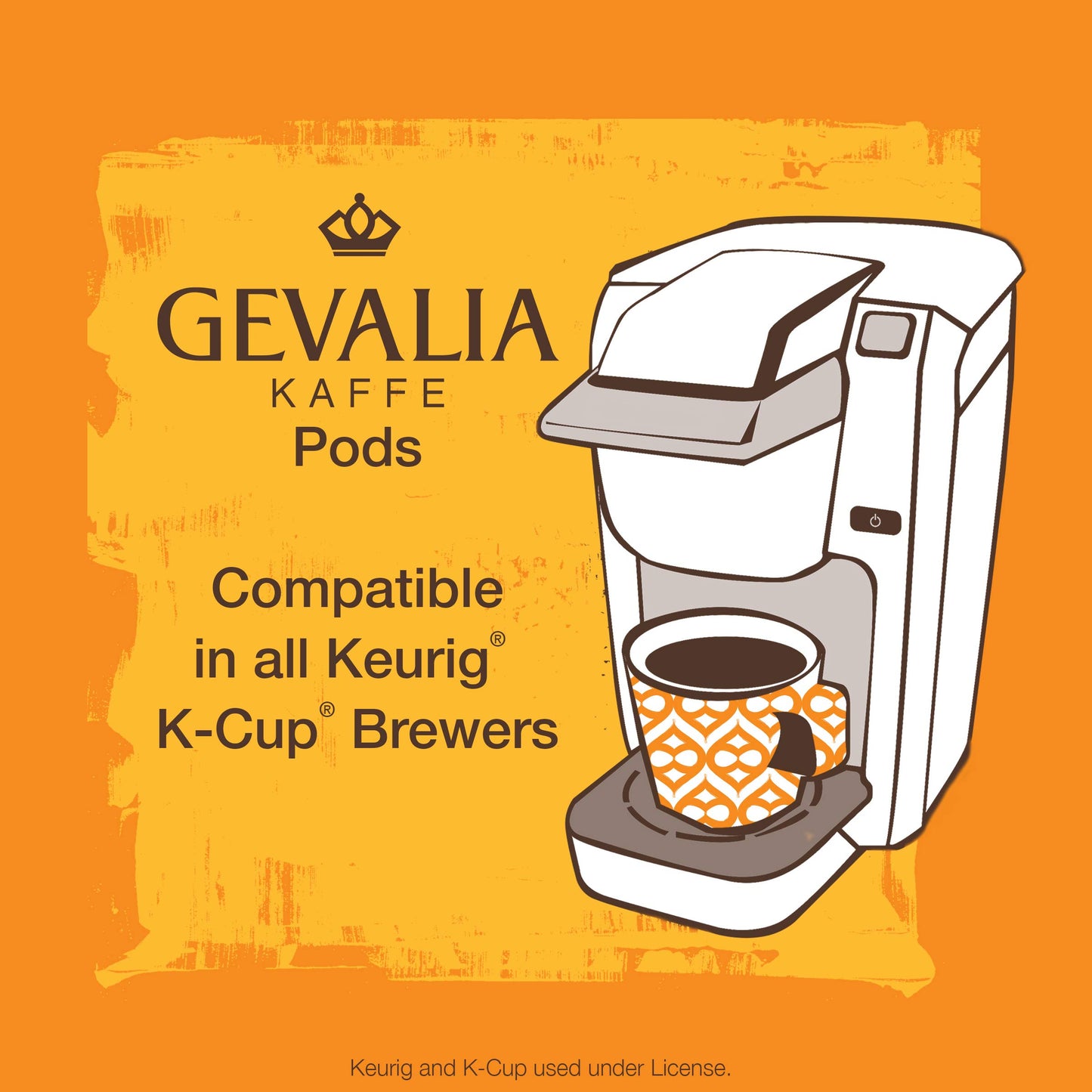 Gevalia Signature Blend Mild Roast K-Cup Coffee Pods (100 Pods)