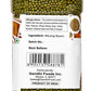 TAJ Premium Indian Moong Dal Whole, Mung Beans, 3.5-Pounds Jar
