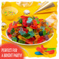 Gummy Candy Mix | 2 Pound Variety Pack | Gummy Worms  Bears  Butterflies  3D Bears  3D Dinosaurs | Assorted Fruit Flavors for Party Favors  Goody Bags  and Kids Events