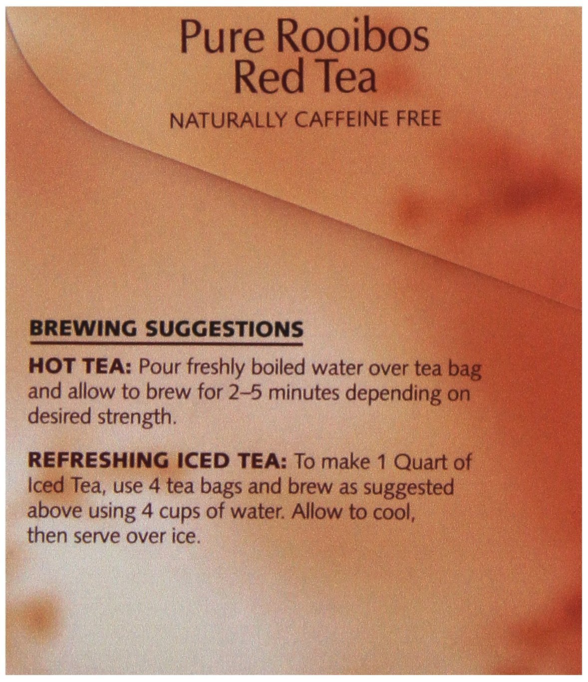 Twinings Rooibos Red Herbal Tea, Naturally Caffeine-Free, 20 Count, Individually Wrapped Bags, Sweet Aroma