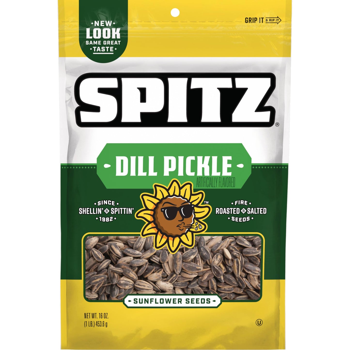 Spitz, Dill Pickle Sunflower Seeds - 16 oz