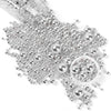 Cobakey Bright Silver Sprinkles For Cake Decorations 3.52 Ounce Silver Metallic Pearl Sugar Sprinkles For Cupcake Toppers Weddin
