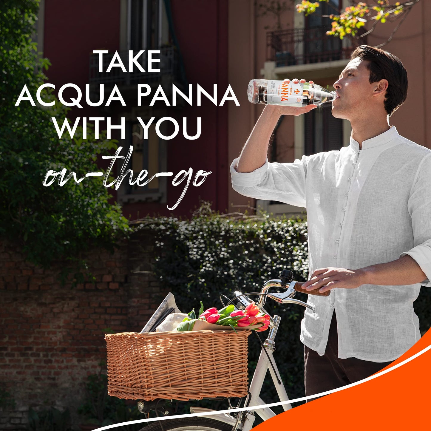 Acqua Panna Natural Spring Water, 33.8 fl oz Plastic Bottle, Pack of 1