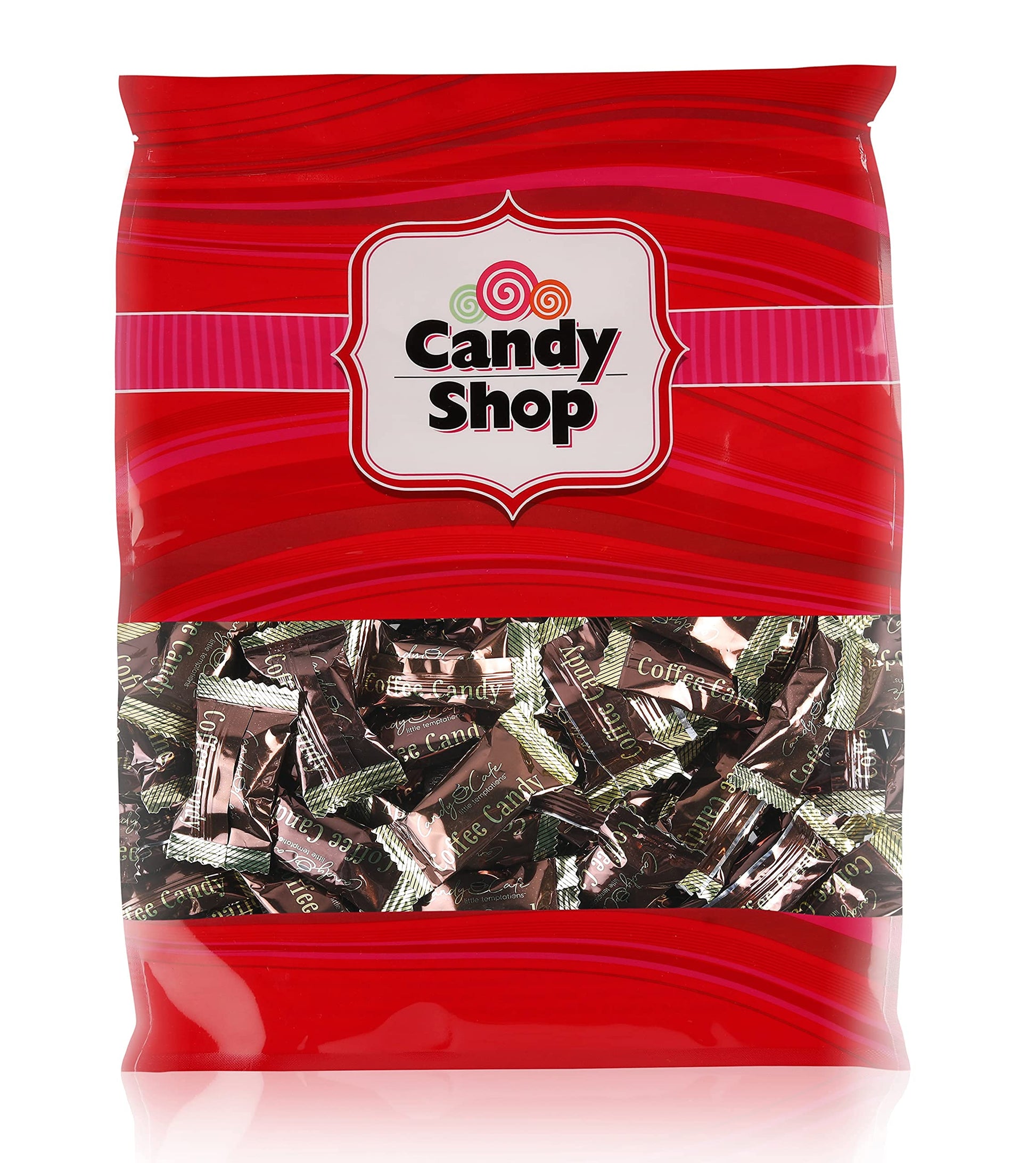 Candy Shop Coffee Candy, Dark Coffee Candy, Rich And Creamy Gourmet Hard Candy, Authentic Brazilian Coffee Flavor, Individually
