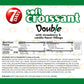 7Days Soft Croissant Variety Pack (24 Count), 12 Chocolate, 12 Strawberry Vanilla, Breakfast Pastry, Individually Wrapped On The