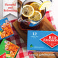 RED DIAMOND Iced Tea Bags - Family Size, Premium Blend, 24 Quart Bags (6 Pack) - Delicious Freshly Brewed Taste, 144 Count