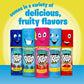 Push Pop Jumbo Lollipop Assorted Flavors, 5 Count