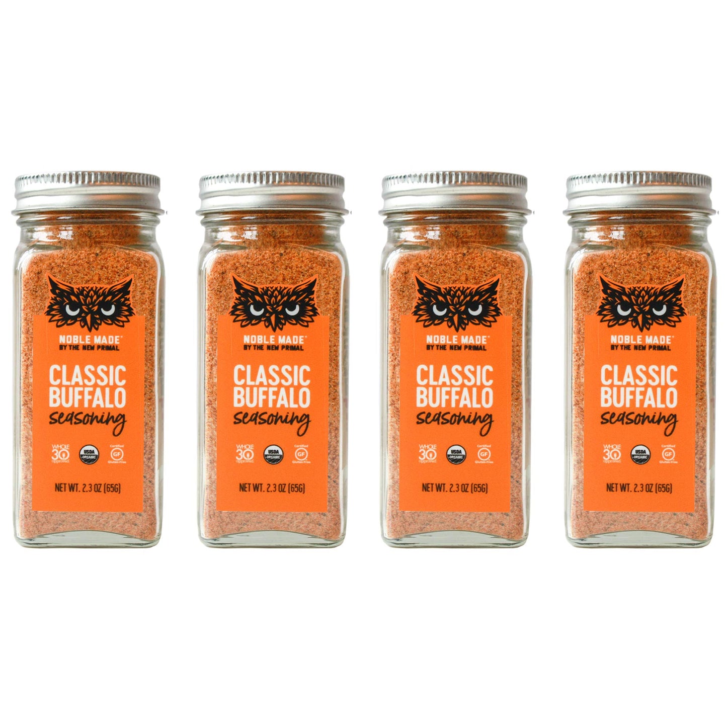 The New Primal Noble Made by Seasoning Spice & Dry Rub, USDA Organic, Whole30, Gluten-Free, Paleo & Keto Friendly,Classic Buffal
