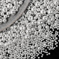 Dazzjoy Silver Pearl Sugar Candy Sprinkles, Edible Pearl Mix Size, 4.58oz, Cake Decoration & Cake Toppers, Baking Cake Decoratio