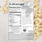 Be Still Farms Organic Hulless Popcorn Kernels - 2.8lb, Non-GMO, Vegan, USA Grown