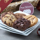 Broadway Basketeers Gourmet Cookies Gift Basket Bakery Sweets Gift Basket, Dessert, Peanut Butter & Chocolate Brownie With Photo Gift Box For Holidays, Birthday, Christmas, Congratulations