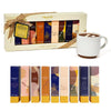 Gourmet Hot Chocolate Gift Set, Flavors Include Salted Caramel, Peppermint, French Vanilla and More, Packaged in Gift Box with B