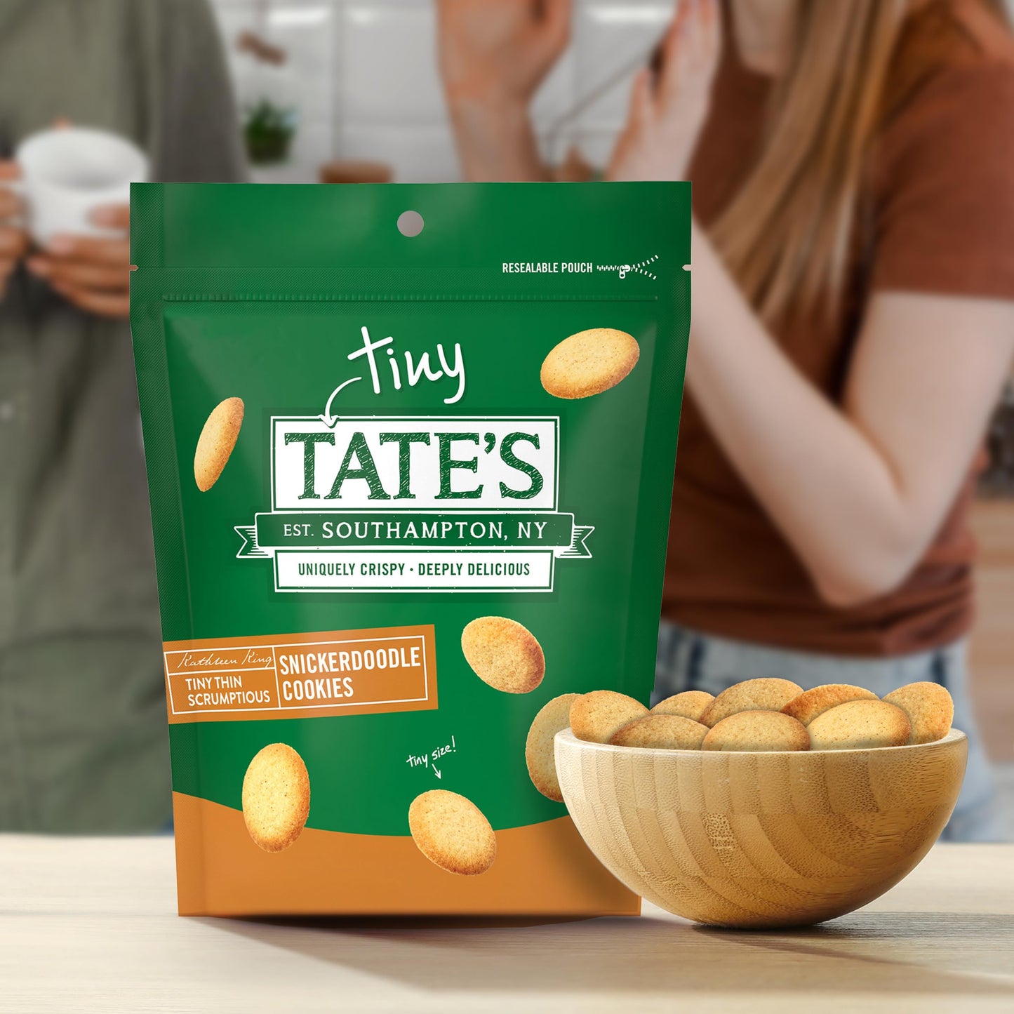 Tate'S Bake Shop Tiny Snickerdoodle Cookies, 5.5 Oz