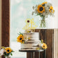 1 Pcs Sunflower Oh Baby Cake Topper Glitter Gender Reveal Oh Baby Sunflower Cake Pick For Baby Shower Kids Boys Girls Birthday P