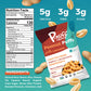 Pnuff Crunch | Peanut Protein Puffs - Variety Pack (6 x 4 oz Bags) | High Protein, Low Sugar, Plant-Based, Gluten-Free, Clean In