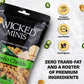 Wicked Mix Soup & Oyster  ers, Salted Flavored Mini Puffed, 6 Oz (Pack of 1), Jalapeno Cheddar