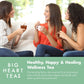 Big Heart Tea Co. Royal Treatmint Lavender Mint Tea Bags - Organic Herbal Decaf - 50 Pack - Zero Plastic Sachets