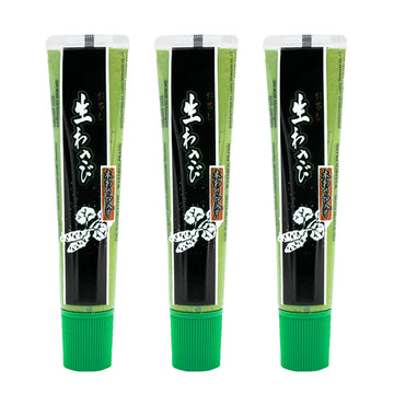 Wasabi-O Premium Wasabi Paste 3 Pack - Real Genuine Wasabi Paste For Sushi, Sashimi, Poke, & More - Vegan, Vegetarian, Halal - 1