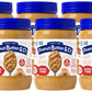Peanut Butter & Co. Crunch Time Peanut Butter, Non-Gmo Project Verified, Gluten Free, Vegan, 16 Ounce (Pack Of 6)