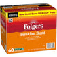 Folgers Breakfast Blend Coffee  Mild Roast  Keurig K-Cup Pods  10 Count (Pack of 6)