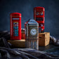 British Heritage 3x Tea Tins with 42 English Teabags (Big Ben, Red London Bus, Telephone Box)