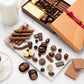 CARIANS Chocolate Gift Box - elegant Assortment Pralines & Turkish Delights, Full Size, Great for Gift Giving