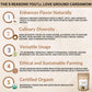 Spicy Organic Cardamom Powder - 100% Pure Usda Organic - Non-Gmo Gluten-Free - Comes In A Resealable Pack - Freshens Breath - 20