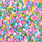 Milovin Edible Pastel Sprinkles for Cake Decorating, Round Pink, 120g/4.23oz, Ideal for Cupcakes, Cookies, Chocolate, Candy, Ice Cream