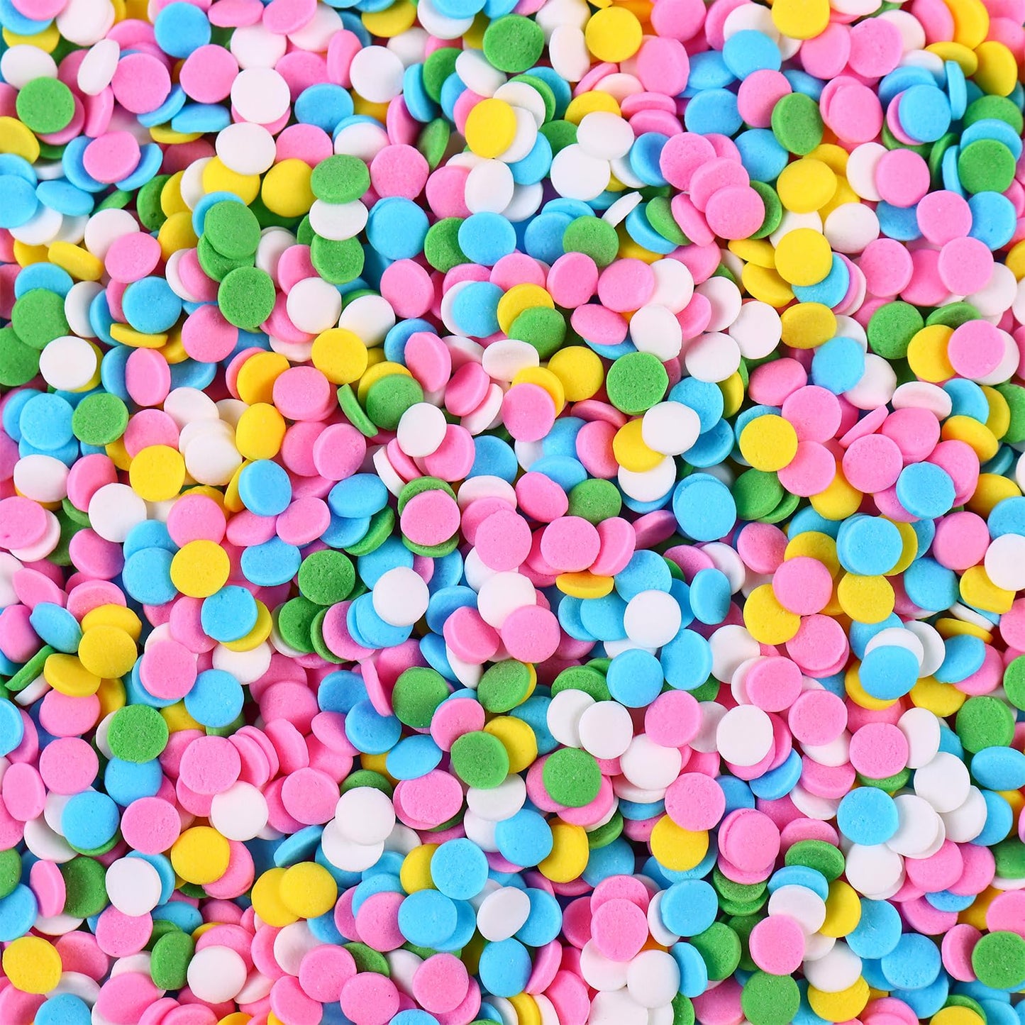 Milovin Edible Pastel Sprinkles for Cake Decorating, Round Pink, 120g/4.23oz, Ideal for Cupcakes, Cookies, Chocolate, Candy, Ice Cream