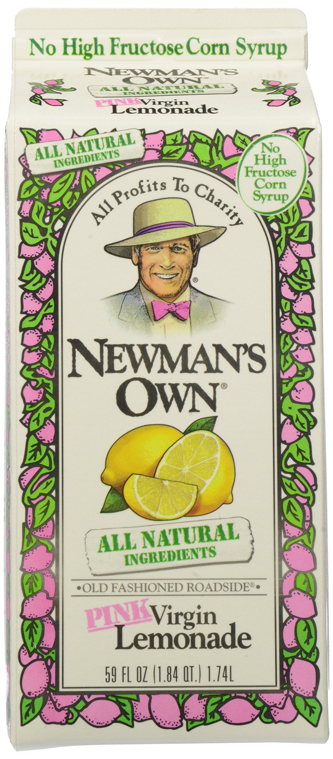 Newmans Own, Virgin Pink Lemonade, 59 oz