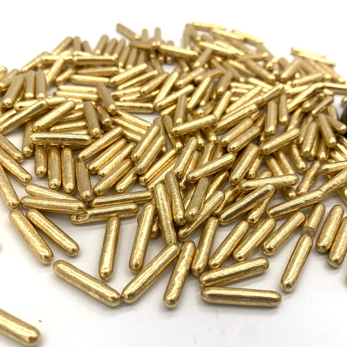 Weraru Gold Pearl Sugar Sprinkles Candy Mixing Size Baking Cake Decorations Cupcake Toppers Cookie Decorating Celebrations Weddi