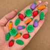 18 Vegetable Icing Shapes by Simply Sucr   (18 Vegetables)