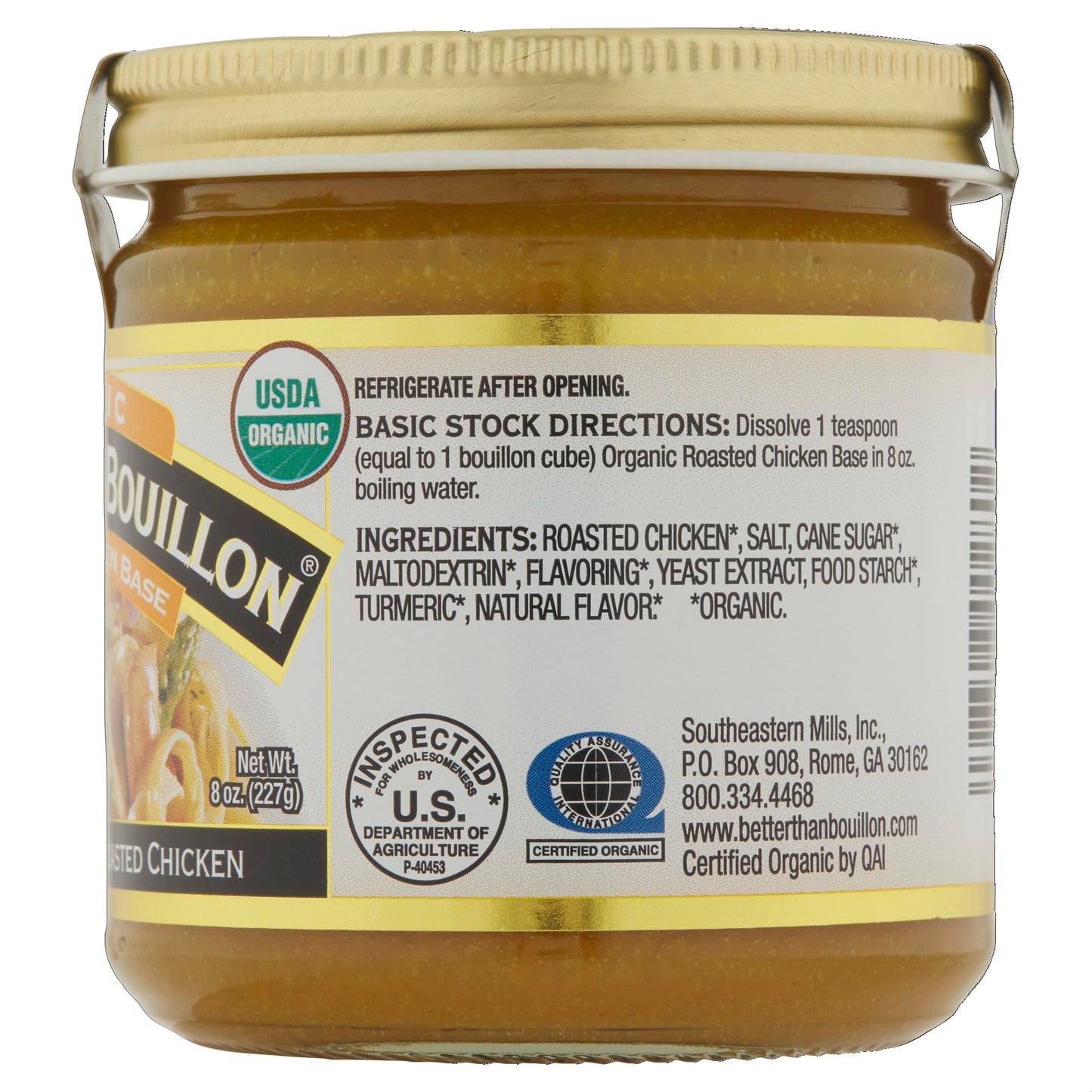 Better Than Bouillon Organic Roasted Chicken Base, 8 oz