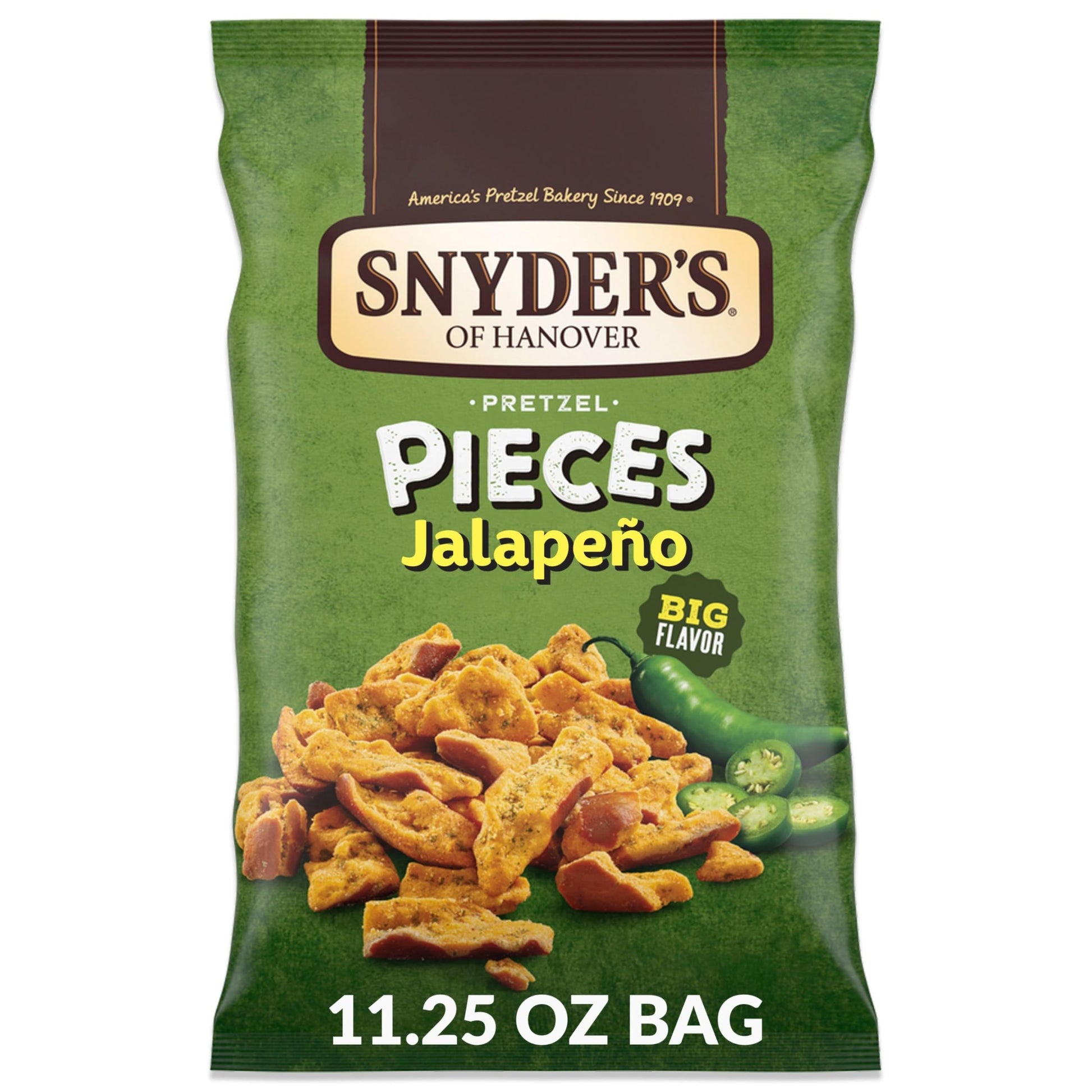 Snyder'S Of Hanover Pretzel Pieces, Jalapeno, 11.25 Oz