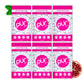 Pur Gum | Aspartame Free Chewing Gum | 100% Xylitol | Natural Pomegranate Mint Flavored Gum, 55 Pieces (Pack Of 6)
