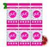 Pur Gum | Aspartame Free Chewing Gum | 100% Xylitol | Natural Pomegranate Mint Flavored Gum, 55 Pieces (Pack Of 6)
