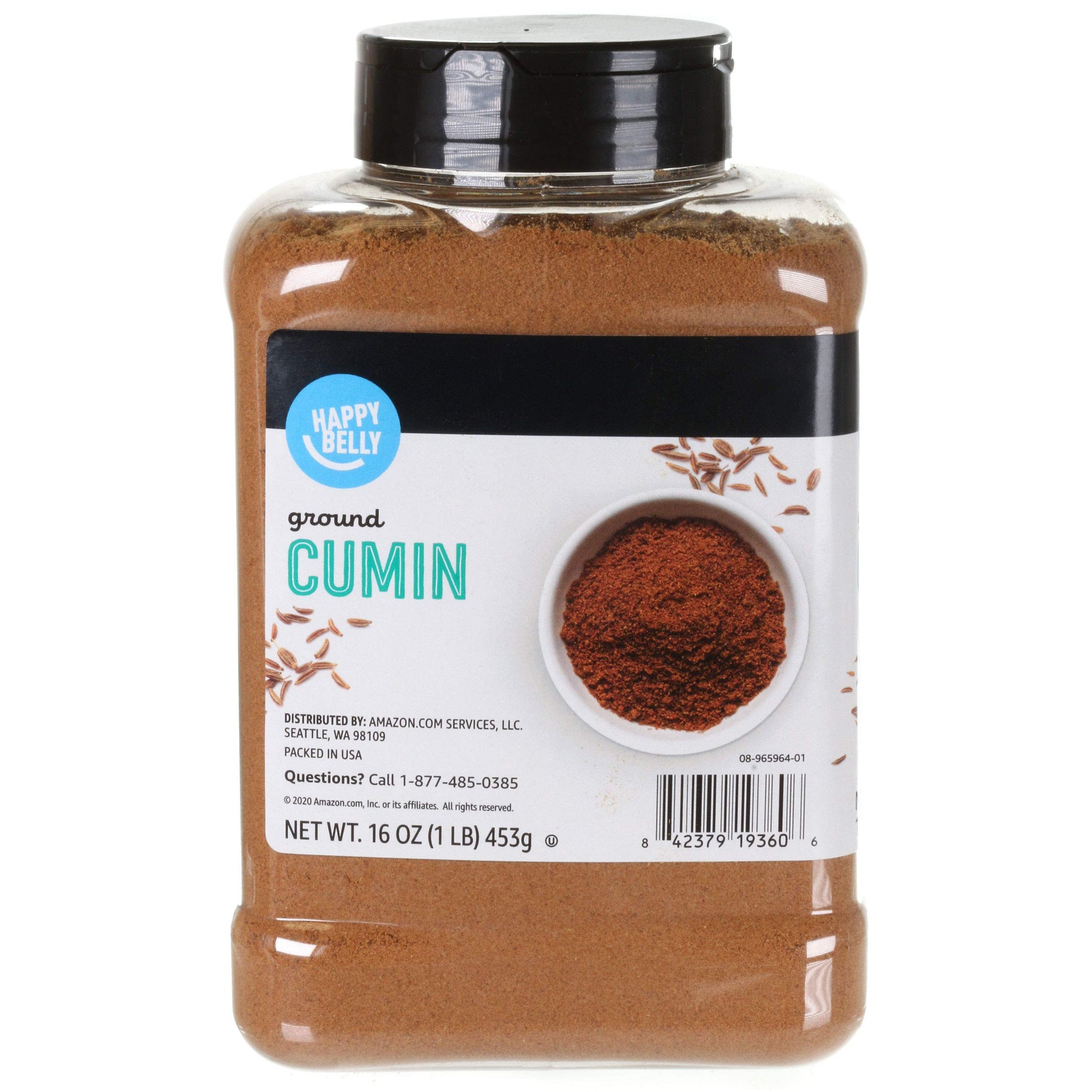 Amazon Grocery Ground Cumin, 16 Oz, Previously Happy Belly, Packaging May Vary