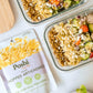 Poshi Chopped Artichoke Hearts - Steamed, Gluten-Free, Vegan - 6-Pack (4.4 oz/Pouch)