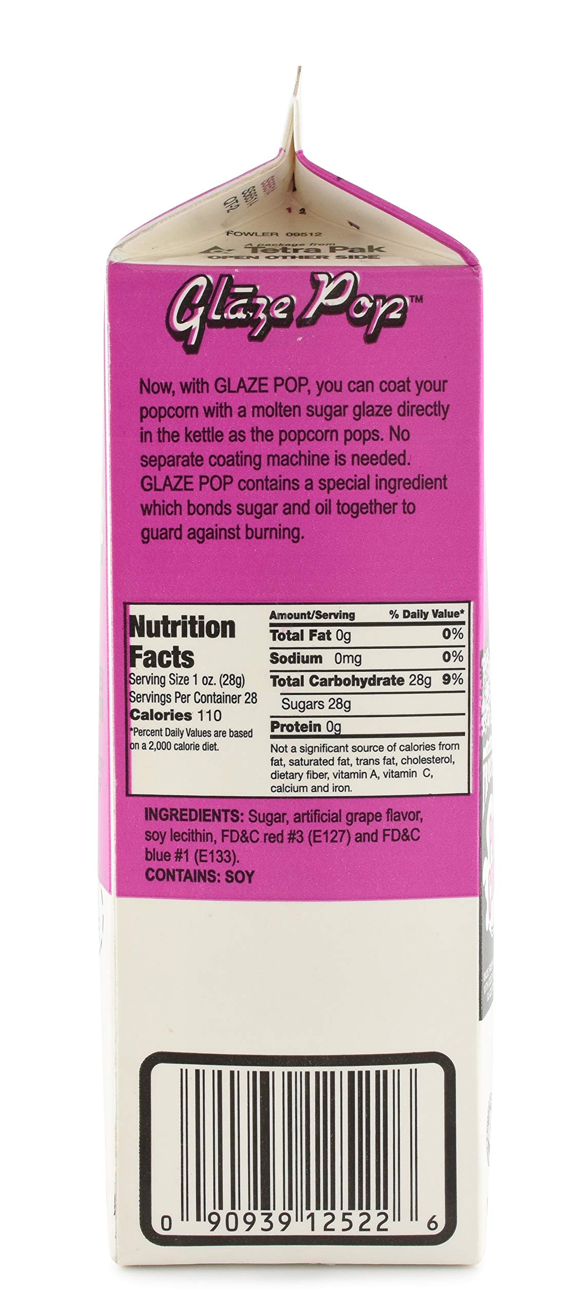 Gold Medal G  Glaze Pop Frosted Popcorn Mix, 28 oz, Pack of 12, G  Flavor