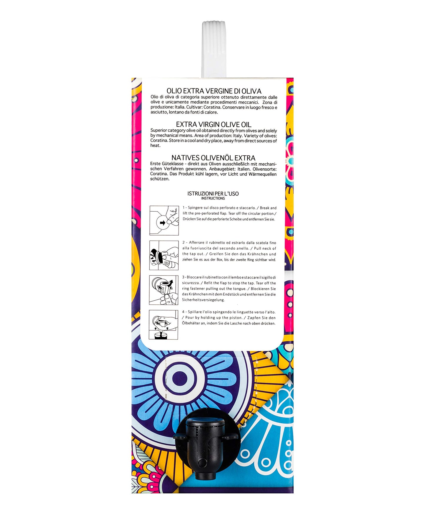 Oilala Extra Virgin Olive Oil, Coratina, High Polyphenols 707 mg/kg, 2024/25 harvest! Low acidity, Robust, Puglia Italy, Italian