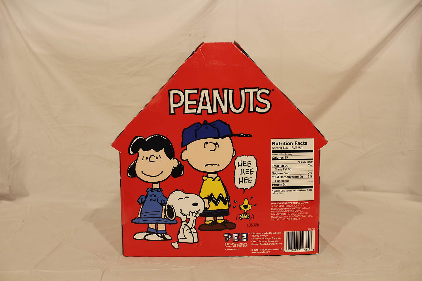 Pez Peanuts Limited Edition Gift Set (Snoopy, Woodstock, Charlie Brown & Lucy)