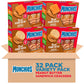 Munchies Sandwich Crackers, Assorted Peanut Butter Variety Pack (Pack Of 4, 32 Count)