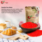 NY Spice Shop Red Sanding Sugar - 8 Ounce Edible Holiday Sprinkles for Baking and Decorating Christmas Desserts