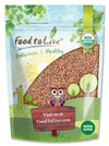 Food to Live Organic Buckwheat Kasha (Grechka, Toasted Whole Groats, Non-GMO, Kosher, Sirtfood, Bulk) by Food to Live - 3 Pounds