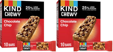 KIND Kids Granola Chewy Bar, Chocolate Chip, 10 Count (Pack of 2)
