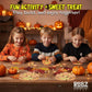 Halloween Pumpkin Puzzle Candy - 12 Pack Individually Wrapped Large 35g - Unique Halloween Themed Candy - Great for Trick or Tre