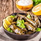 Med Cuisine Dolmades (Svl) 2Kg X 6 - Stuffed Grape Leaves With Rice 4.4Lb - 60 Units X 6 | Premium, Large (70 Oz), Ready To Eat