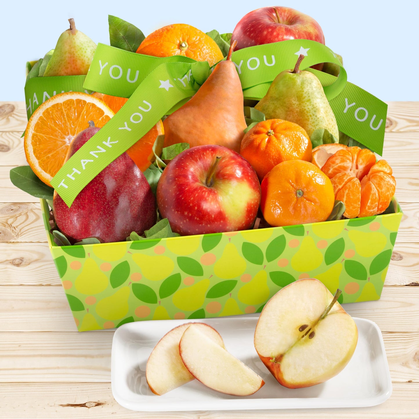 A Gift Inside Thank You Fruit Favorites Basket