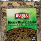 Iberia Rice & Black Beans, 3.4 Lb., Completely Seasoned & Ready To Cook, Nutritious & Delicious Rice And Beans