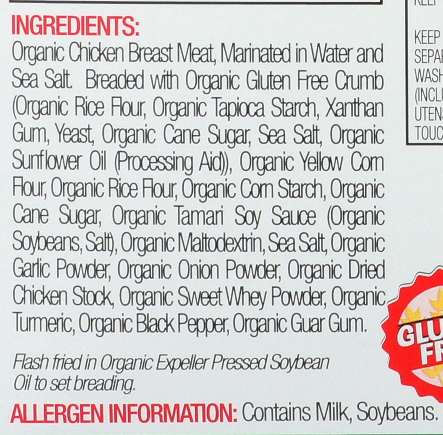 BELL & EVANS Organic Chicken Nugget, 12 OZ